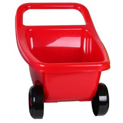 Taczka ogrodowa dla małego ogrodnika dla dzieci czerwona