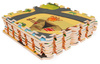 Mata edukacyjna puzzle piankowe dla dzieci safari dywanik  do pokoju dziecka 93x93 cm