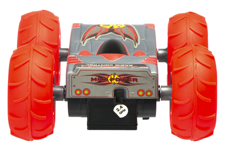 Samochód zdalnie sterowany RC Stunt Car Supermount Auto na pilota dla dzieci czerwony