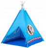 Namiot indiański tipi wigwam domek dla dzieci niebieski indianin Ecotoys pokój dziecięcy ogród
