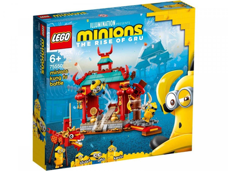 LEGO Klocki Minions 75550 Minionki i walka kung fu