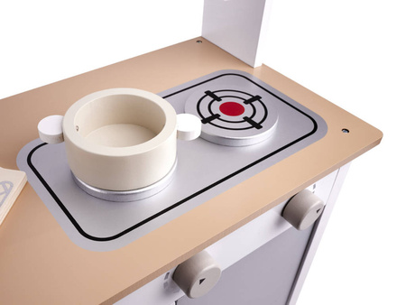 LULILO Drewniana Kuchnia MDF Kuko + akcesoria