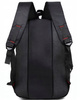 Czarny plecak do szkoły pracy miejski pojemny dla dzieci kobiet mężczyzn 30L