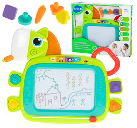 Tablet graficzny z rysikiem dla dzieci Tablica do rysowania Znikopis z pieczątkami HOLA