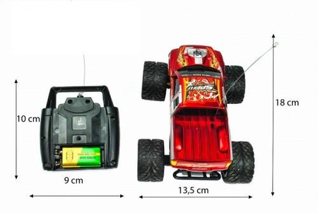 Samochód terenowy zdalnie sterowany RC Monster Truck X-SAVAGE II JEEP 