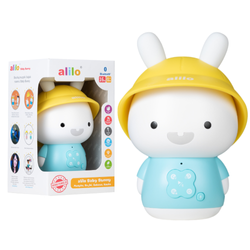 Interaktywny króliczek Alilo Baby Bunny G9S+ Odtwarzacz MP3 Dyktafon Lampka nocna niebieski Nowa wersja