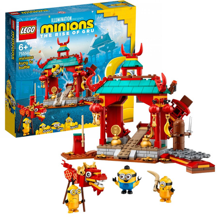 LEGO Klocki Minions 75550 Minionki i walka kung fu