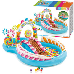 Dmuchany plac zabaw Brodzik Zjeżdżalnia Fontanna Candy INTEX