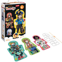 CzuCzu Puzzle - Poznaję zawody - 12 obrazków