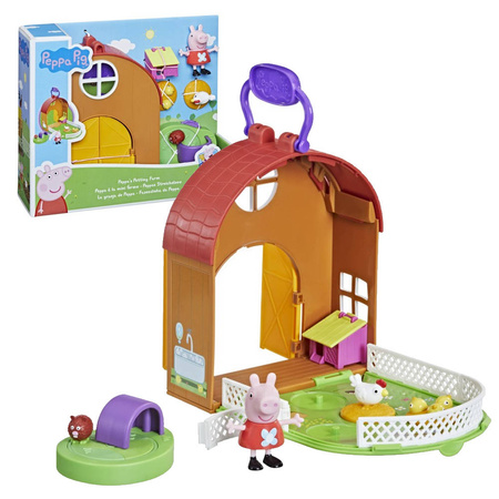 Świnka Peppa Zbawa na farmie  zestaw figurek Hasbro