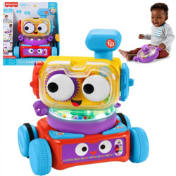 Interaktywny robocik edukacyjny przyjaciel dziecka robot Fisher Price 4w1