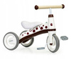 Rowerek biegowy z pedałami Rower trójkołowy dla dzieci Ecotoys biało-brązowy LC-V1850 WHITE