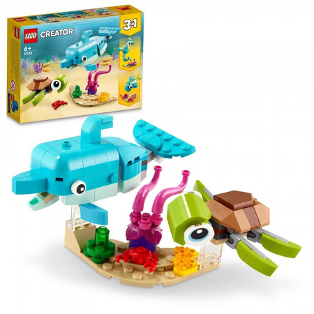 Lego Creator 3w1 - Delfin i Żółw 31128