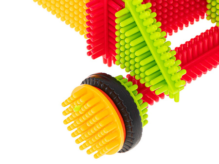 Kreatywne klocki konstrukcyjne wafle jeżyki 90 szt dla dzieci 