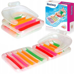 Dmuchany fotel leżak materac do pływania 201x89 cm Bestway