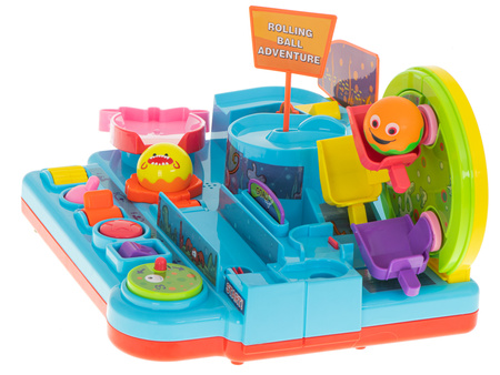 Interaktywny tor przeszkód dla dzieci Kulkowe wędrujące jajko Wielofunkcyjna gra edukacyjna