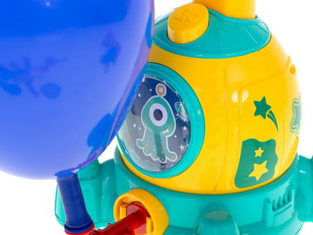 Zestaw aerodymnamiczna wyrzutnia autek na balony Kapsuła