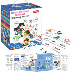 Czu Czu Zestaw do nauki czytania - Czytamy razem.