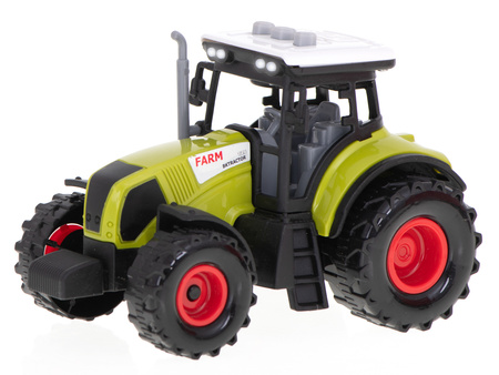 Traktor z przyczepą - dźwięki i światła LED