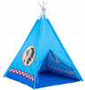 Namiot indiański tipi wigwam domek dla dzieci niebieski indianin Ecotoys pokój dziecięcy ogród