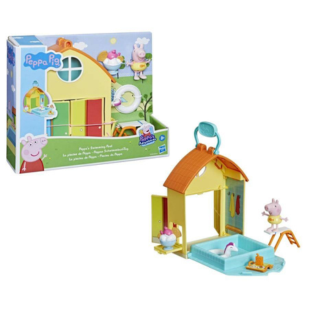 Świnka Peppa Zestaw z figurką - Basen +akcesoria