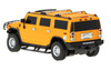 Zdalnie sterowany szybki samochód RC Hummer z efektami świetlnymi 1:24 żółty