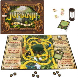 Rodzinna gra planszowa przygodowa Jumanji Spin Master
