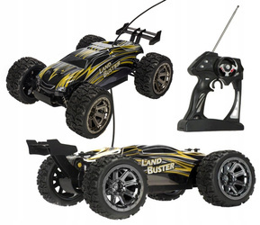 Samochód zdalnie sterowany RC auto na pilota NQD Land Buster 4x4 USB 1:12 żółty
