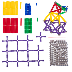 Kulki magnetyczne dla dzieci klocki konstrukcyjne puzzle 3D WITKA Magnet 250 elementów