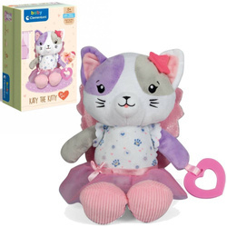 Mięciutka maskotka Mój Przyjaciel Kicia dla dzieci pluszowy kotek Clementoni 