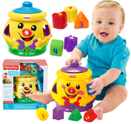 Garnuszek na klocuszek interaktywny grający sorter dla dzieci K0428