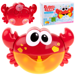 Generator baniek i piany Zabawka do kąpieli dla dzieci Interaktywny krab