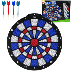 Gra zręcznościowa dla dzieci gra w rzutki dart tarcza lotki 