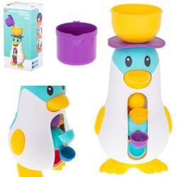 Zabawka do kąpieli pingwinek z kołem wodnym dla dzieci do wody