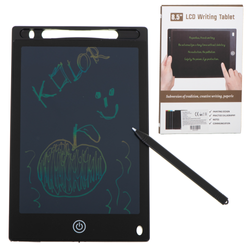 Tablet graficzny z rysikiem dla dzieci Tablica do rysowania Znikopis czarny Ekran LCD