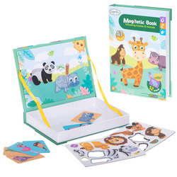Puzzle Magnetyczna układanka zwierzęta safari