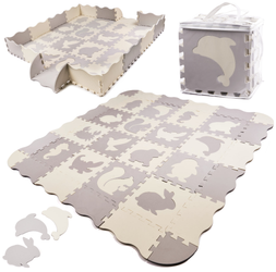 Gruba mata edukacyjna dla dzieci Piankowe puzzle Dywanik do pokoju Suchy basen 36 elementów