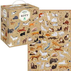 CzCzu Puzzle - Puzzlove - Koty 500 elementów