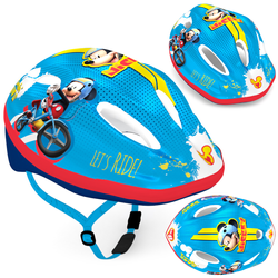 Dziecięcy kask rowerowy Myszka Miki Mickey Mouse Disney niebieski 9002
