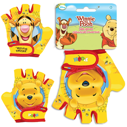 Rękawiczki na rower hulajnogę dla dzieci Kubuś Puchatek 9017S