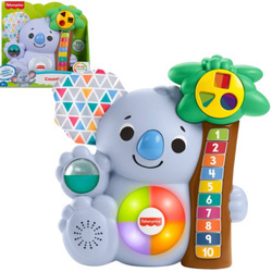 Interaktywna edukacyjna zabawka muzyczna dla dzieci Koala Linkimals Fisher Price wersja polska