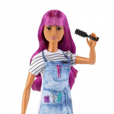 Barbie Lalka Kariera Fryzjerka +akcesoria