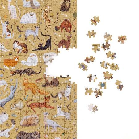 CzCzu Puzzle - Puzzlove - Koty  500 elementów