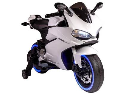 Duży motocykl elektryczny motor na akumulator dla dzieci światła LED SX1628 