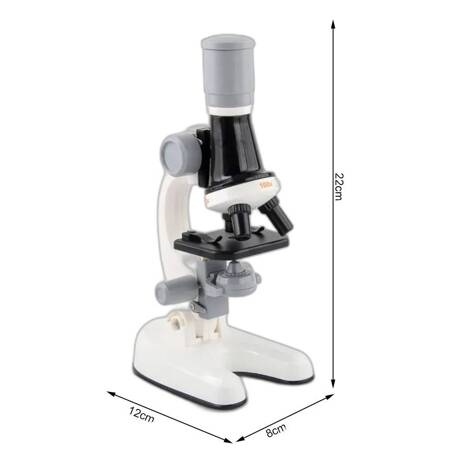 Edukacyjny mikroskop dla dzieci cyfrowy zestaw naukowy akcesoria