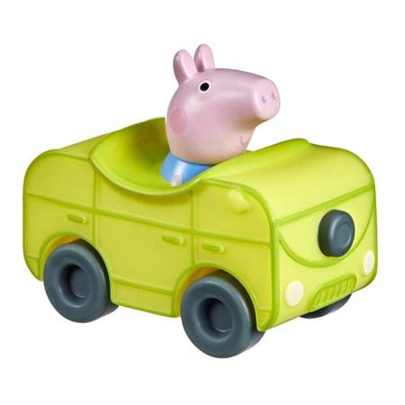 Figurka Świnka Peppa George w pojeździe na kółkach dla dzieci Hasbro