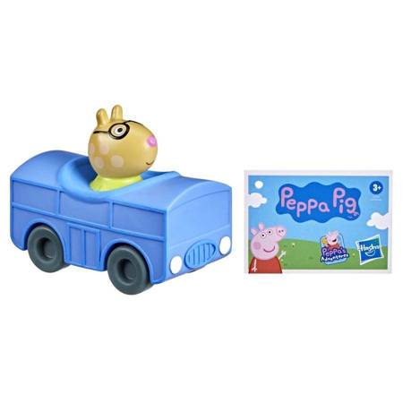 Figurka z bajki Świnka Peppa, Kucyk Pedro w samochodzie na kółkach dla dzieci Hasbro