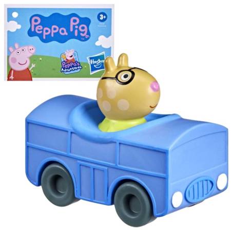 Figurka z bajki Świnka Peppa, Kucyk Pedro w samochodzie na kółkach dla dzieci Hasbro