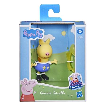 Figurka z bajki Świnka Peppa, zabawa z przyjaciółmi Żyrafa Gerald dla dzieci  Hasbro