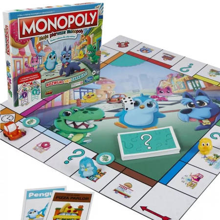 Gra Moje pierwsze Monopoly HASBRO towarzyska